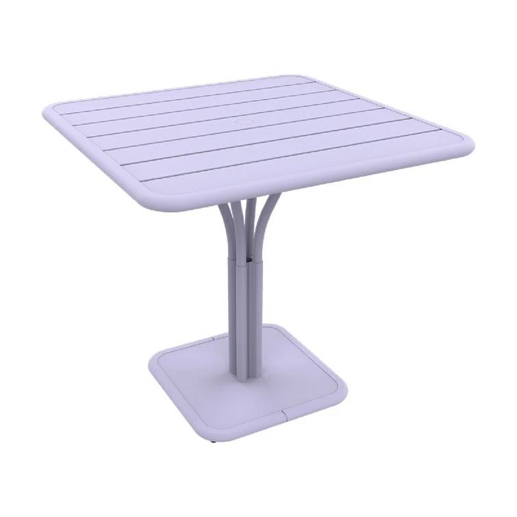 Luxembourg Square Metal Outdoor Dining Table
