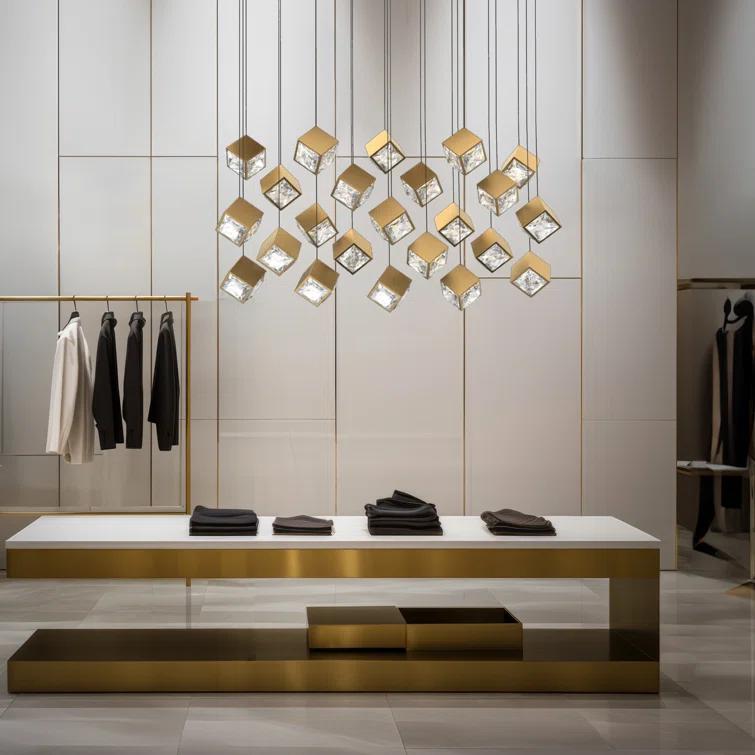 Ice Cube 23 - Light Linear Pendant