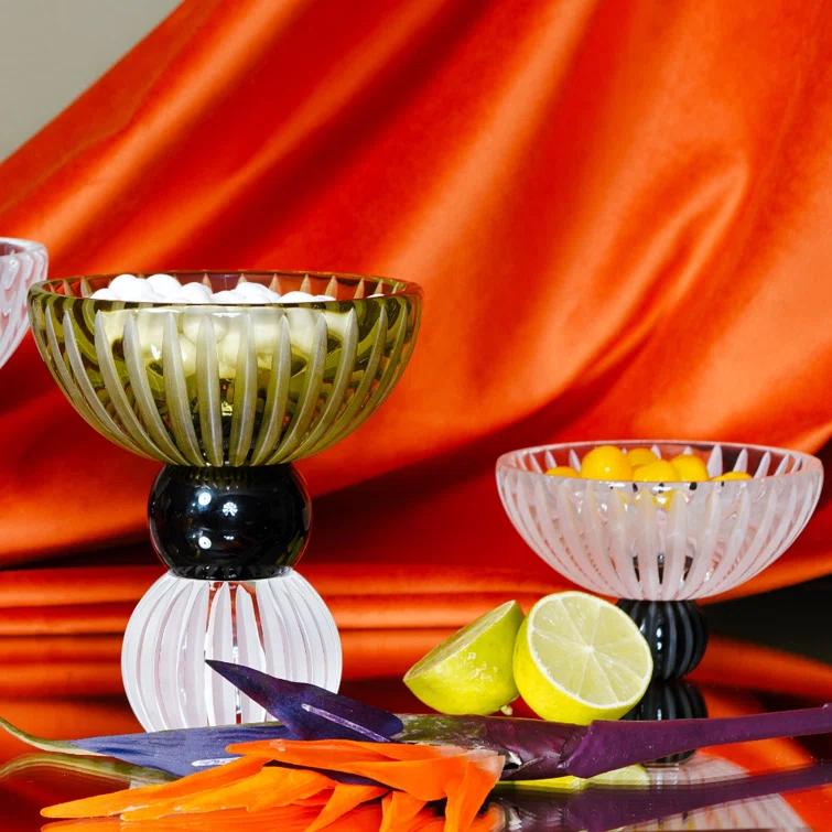 Ambrosiá Handmade Crystal Decorative Bowl