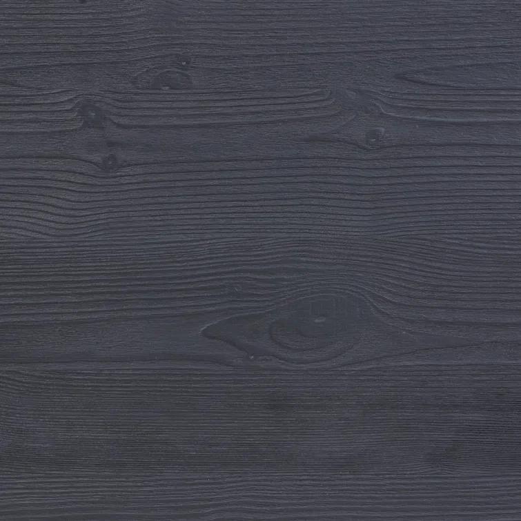 Otto Black Pine Extendable Rectangular Dining Table