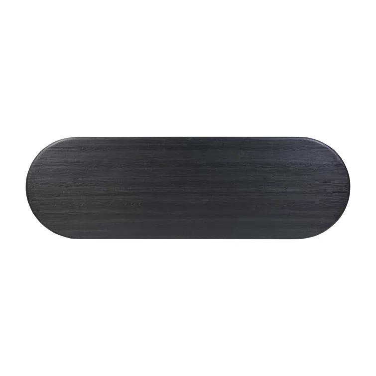Ender Oval Dining Table (86.5"- 110.5")