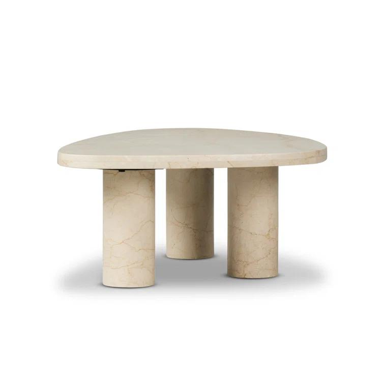Mariano Coffee Table - Cream Marble / Small