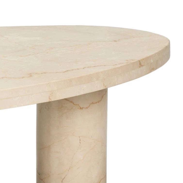 Mariano Coffee Table - Cream Marble / Small