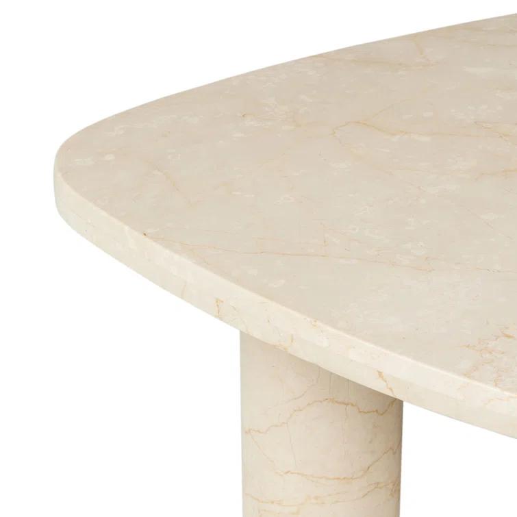 Mariano Coffee Table - Cream Marble / Small