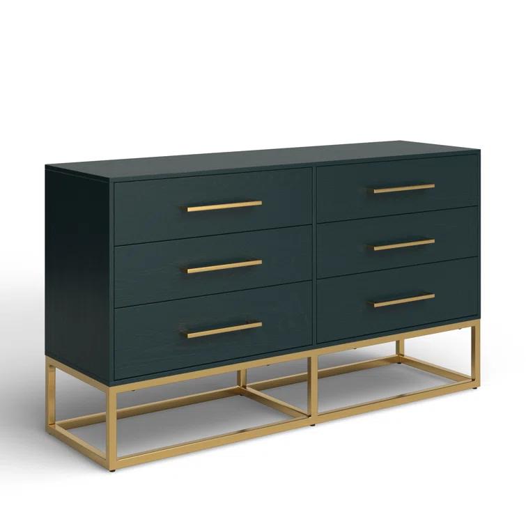 Sheldon 6 - Drawer Double Dresser