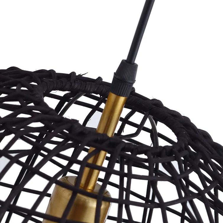 Wexler 1 - Light Pewter Single Pendant