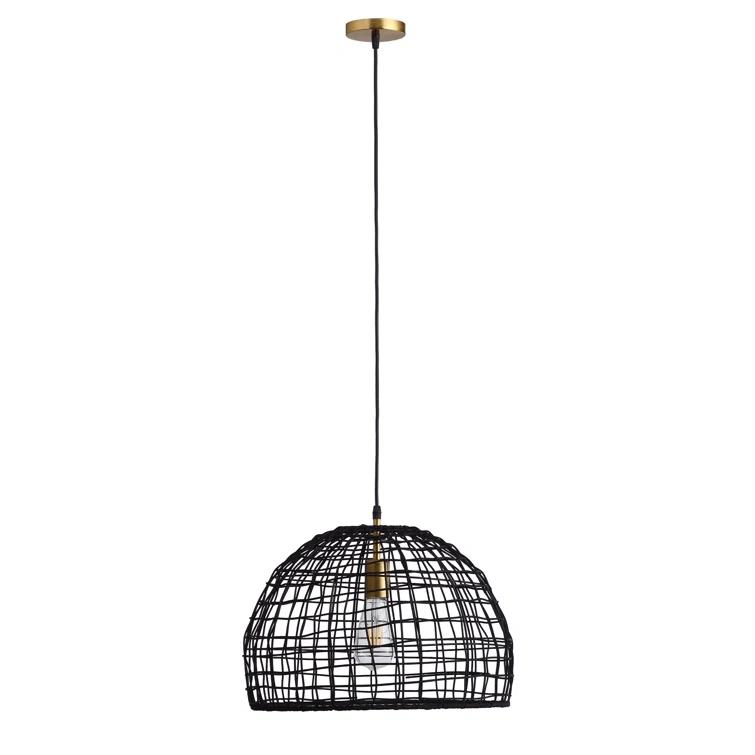 Wexler 1 - Light Pewter Single Pendant
