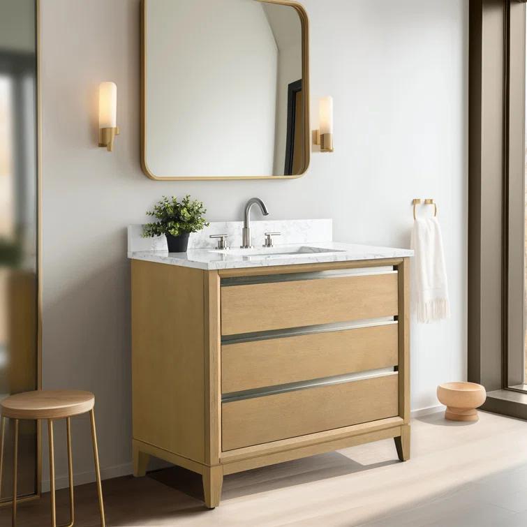 36 Single Bathroom Vanity with Top