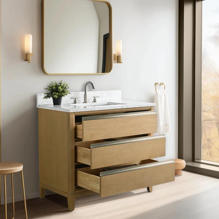 36 Single Bathroom Vanity with Top