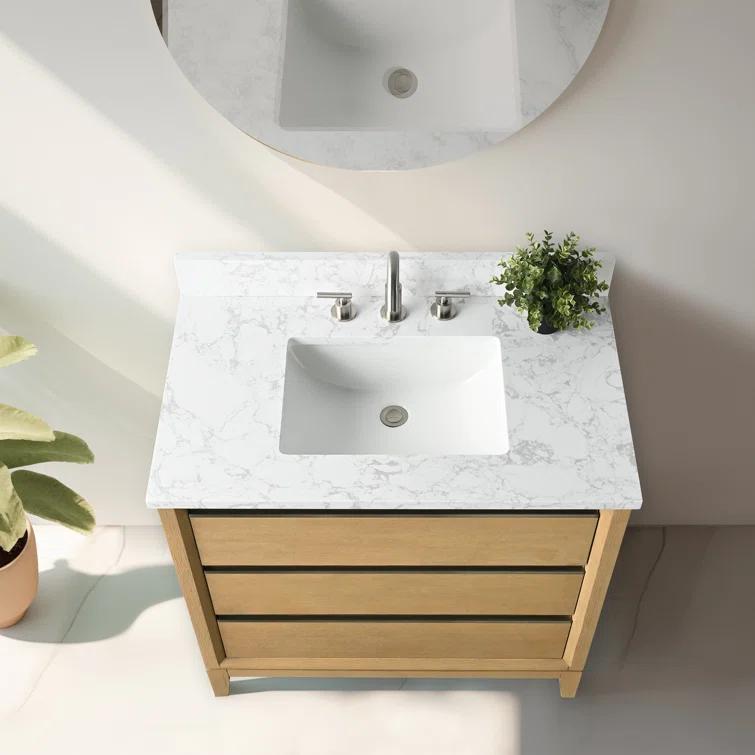 36 Single Bathroom Vanity with Top