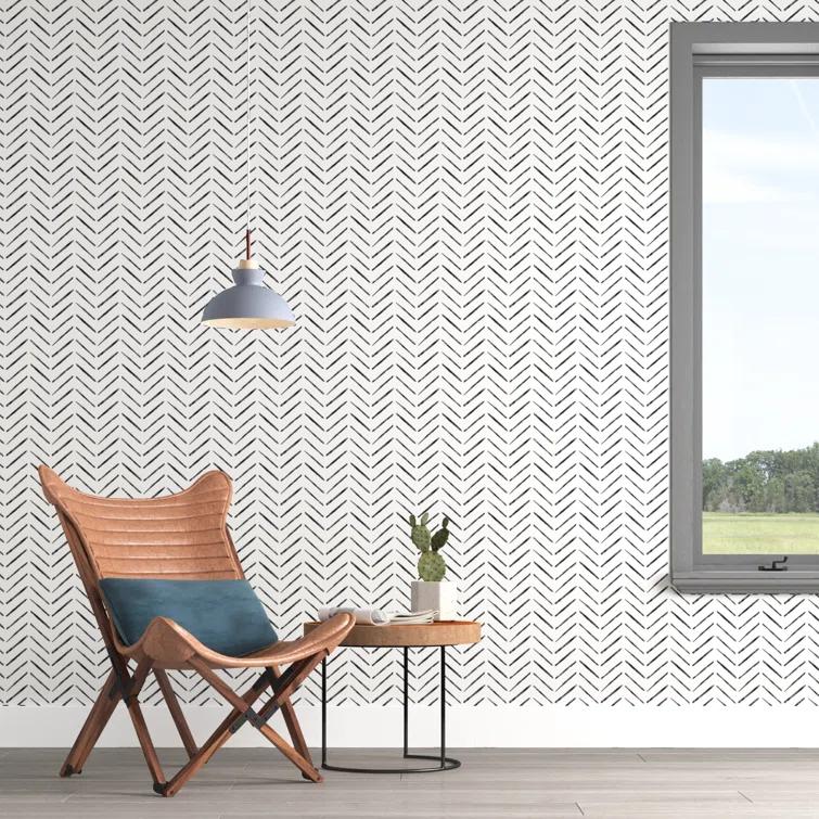 Mistana™ Duell Peel & Stick Geometric Roll