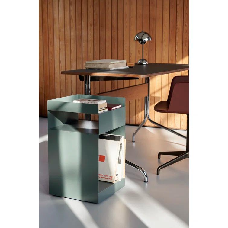 Chrome-Plated Cordless Adjustable Outdoor Table Lamp