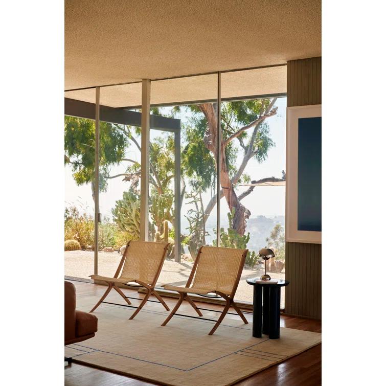 Chrome-Plated Cordless Adjustable Outdoor Table Lamp