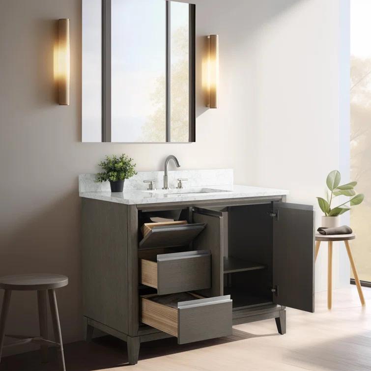 42 Single Bathroom Vanity with Top