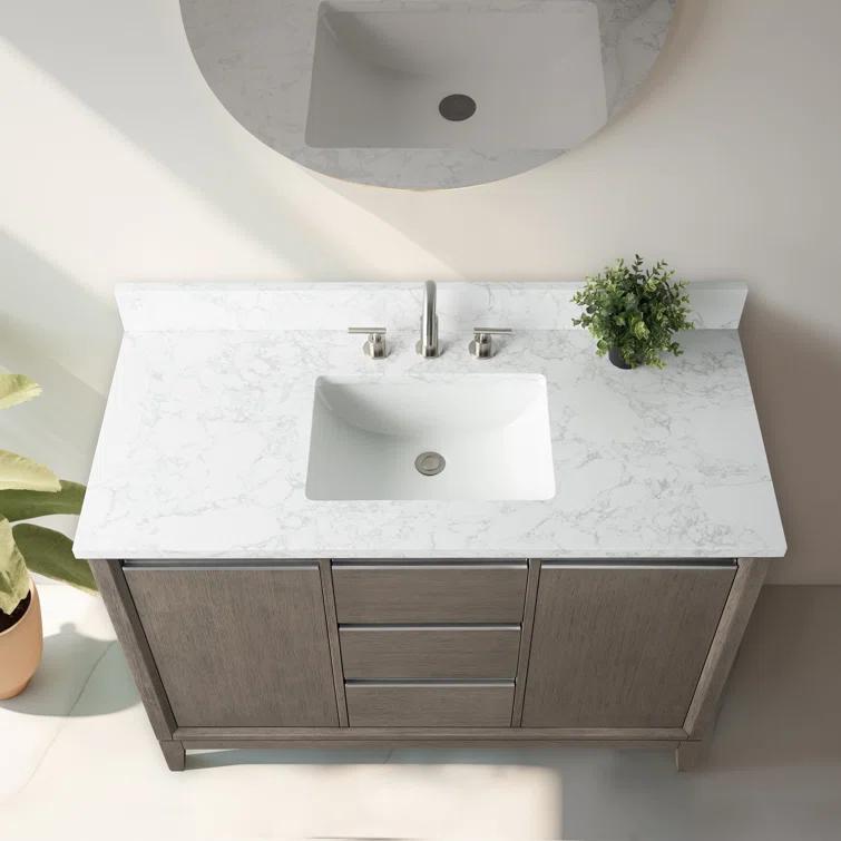 48 Single Bathroom Vanity with Top