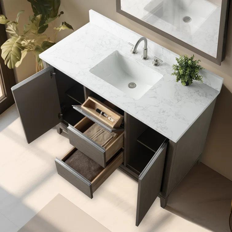 48 Single Bathroom Vanity with Top