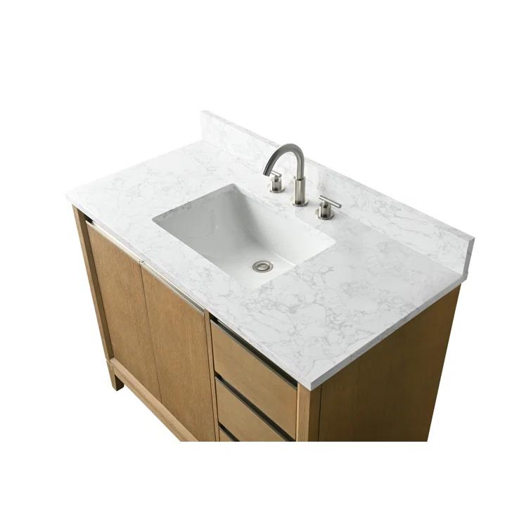 42 Single Bathroom Vanity with Top