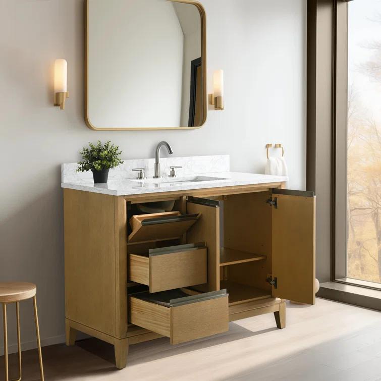 42 Single Bathroom Vanity with Top