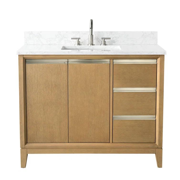 42 Single Bathroom Vanity with Top