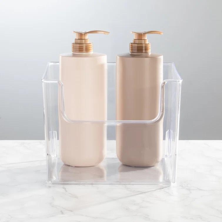 mDesign mDesign Plastic Bathroom Storage Organizer Bin with Open Front