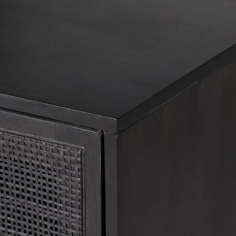 Dolores Cane Cabinet (35")