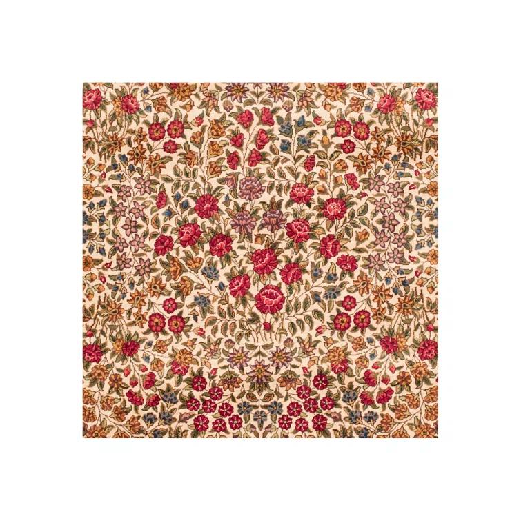 Royal Kerman 100% Wool Pile Floral Rug