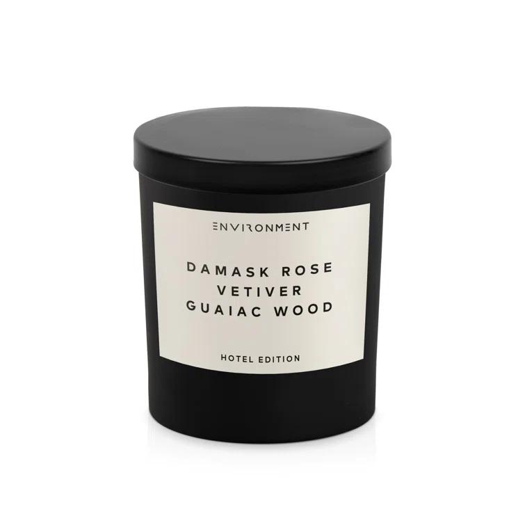 ENVIRONMENT 8oz Candle Inspired by Le Labo Rose 31® and Fairmont Hotel® - Damask Rose | Vetiver | Guaiac Wood