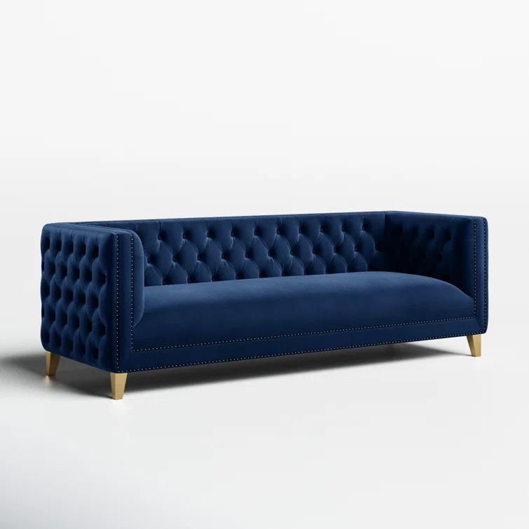 Sickels 90'' Velvet Sofa