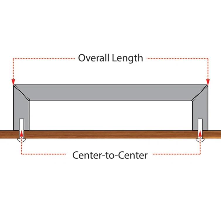 Low Arch 6 5/16" Center to Center Arch pull