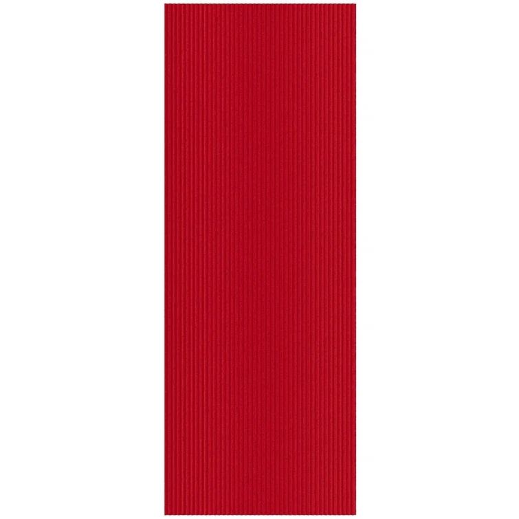 Ottomanson Stepwell Collection Utility Ribbed Garage Mat/Patio/Entryway Rug & Reviews | Wayfair