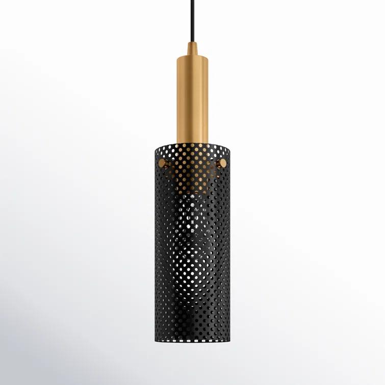 Bacco Single Light Metal Steel Dimmable Pendant