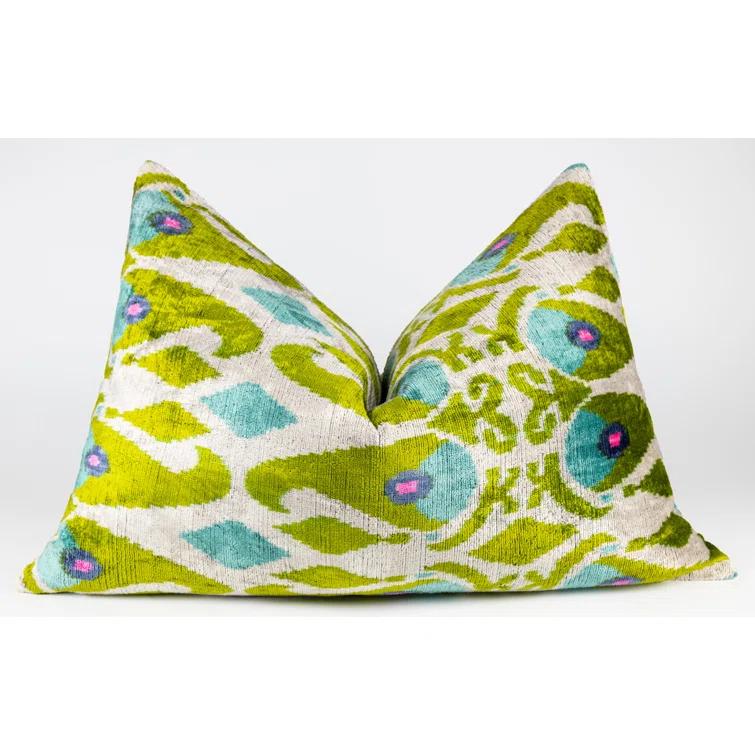 Canvello Silk Lumbar Rectangular Pillow Cover & Insert