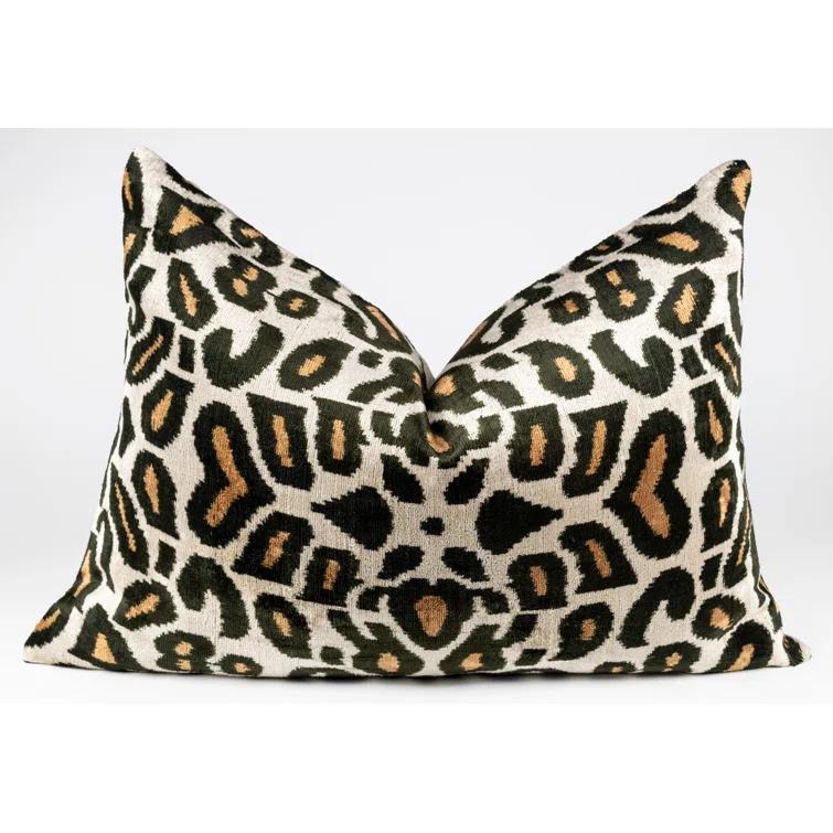 Canvello Silk Lumbar Rectangular Pillow Cover & Insert