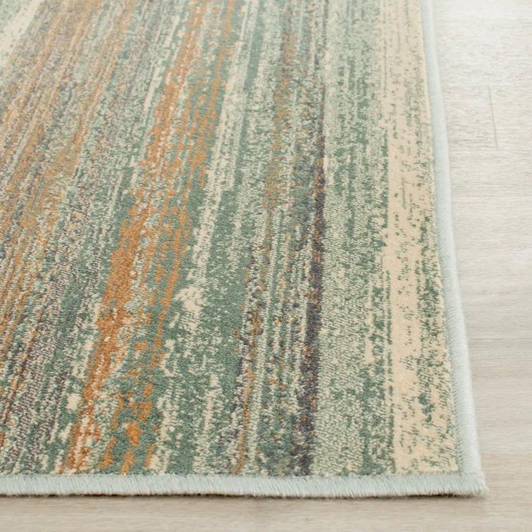 Pierrette Vintage Performance Abstract Rug