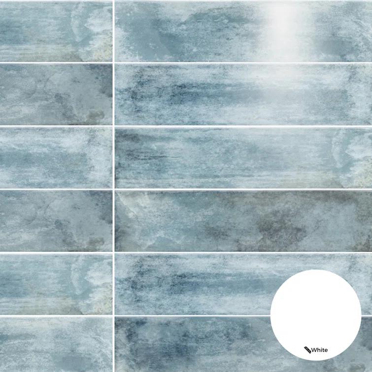 Avila 3" x 12" Ceramic Brick Look Subway Wall Tile