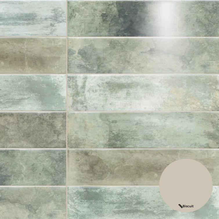 Avila 3" x 12" Ceramic Brick Look Subway Wall Tile