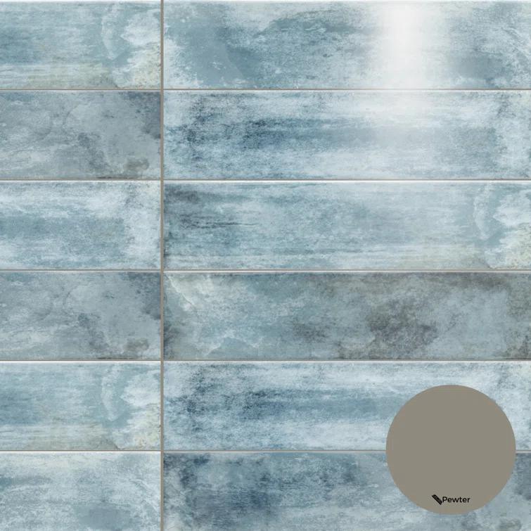Avila 3" x 12" Ceramic Brick Look Subway Wall Tile