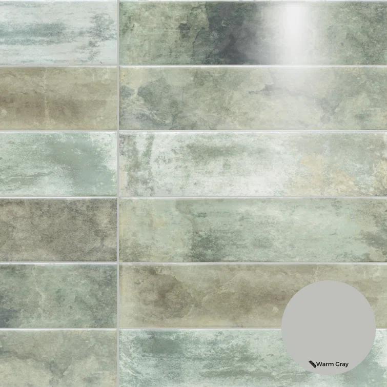 Avila 3" x 12" Ceramic Brick Look Subway Wall Tile