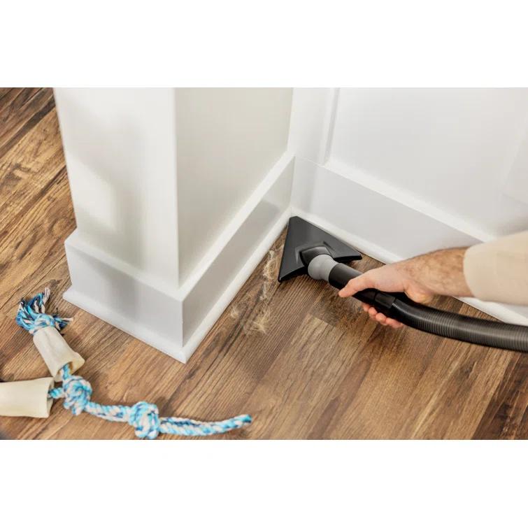 BISSELL 3437 BISSELL CleanView Compact Turbo Upright Vacuum with Quick Release Wand, Full Size Power, Compact Size for Apartments & Dorms, 3437