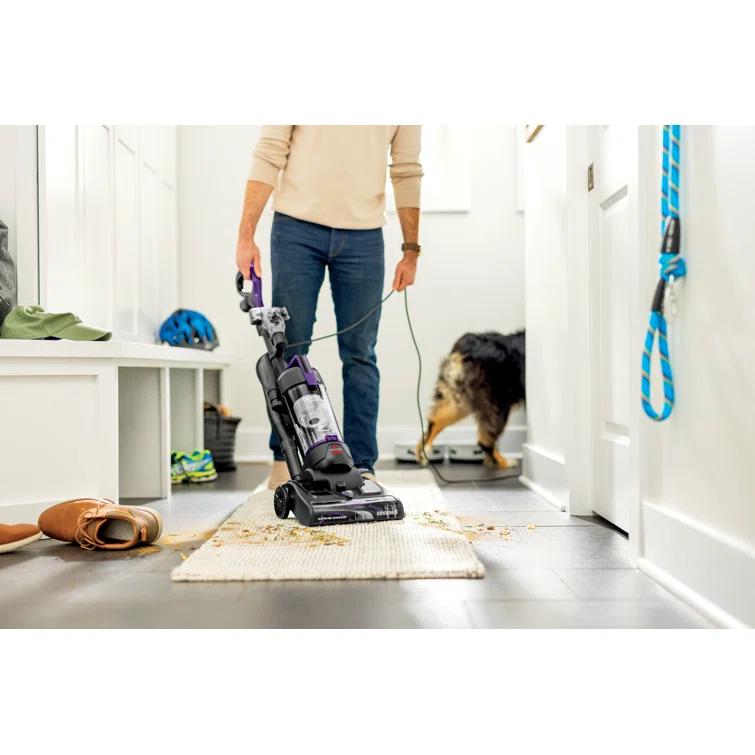 BISSELL 3437 BISSELL CleanView Compact Turbo Upright Vacuum with Quick Release Wand, Full Size Power, Compact Size for Apartments & Dorms, 3437