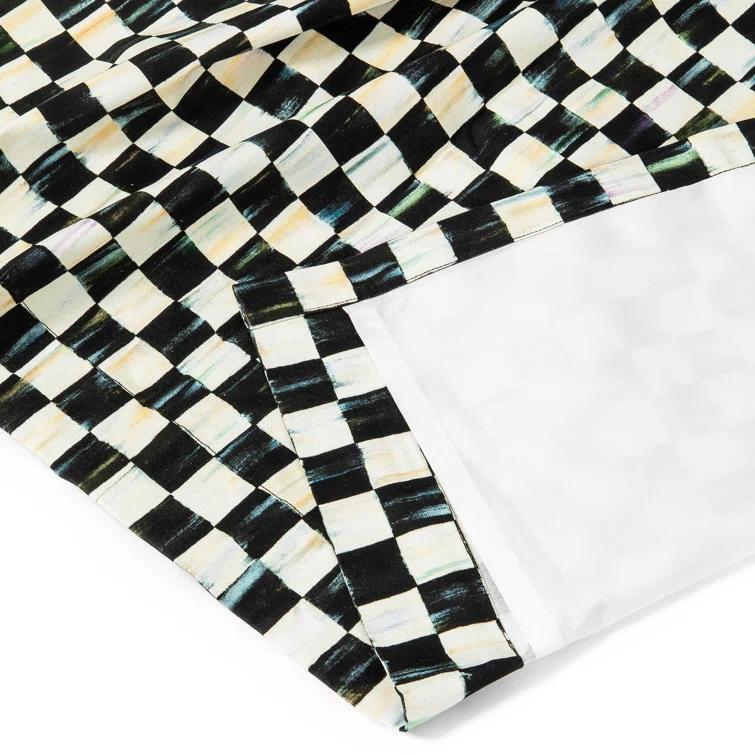 Courtly Check® Grommet Top Curtain Panel