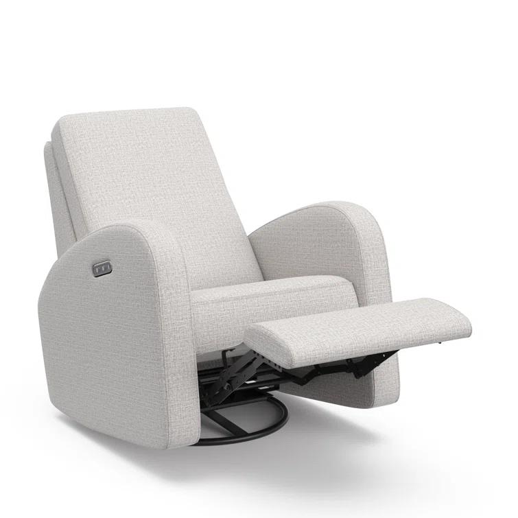 Santa Monica Power Recliner Swivel Glider with USB