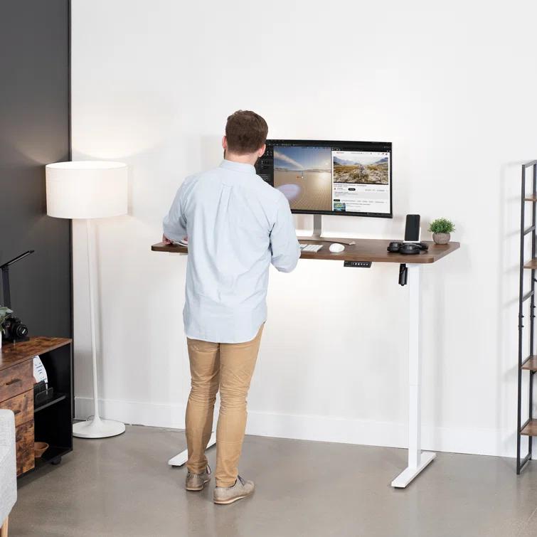 Vivo VIVO Single Motor Electric Desk with Push Button Memory Controller