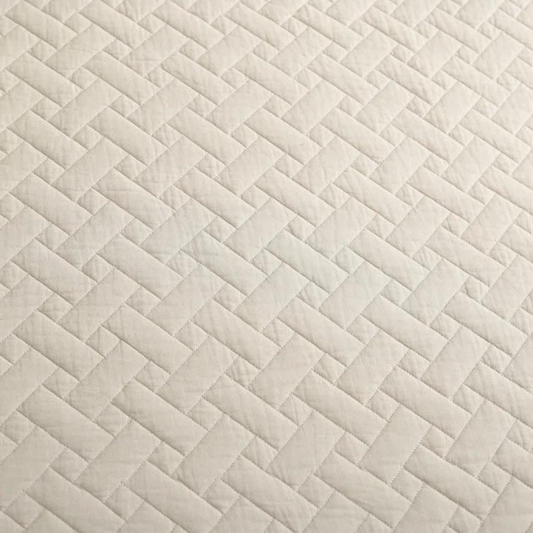 Dune Twin Cotton Reversible Quilt Set with Shams
