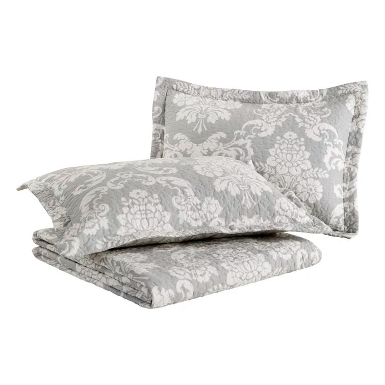 Laura Ashley Venetia Reversible Cotton Quilt Set