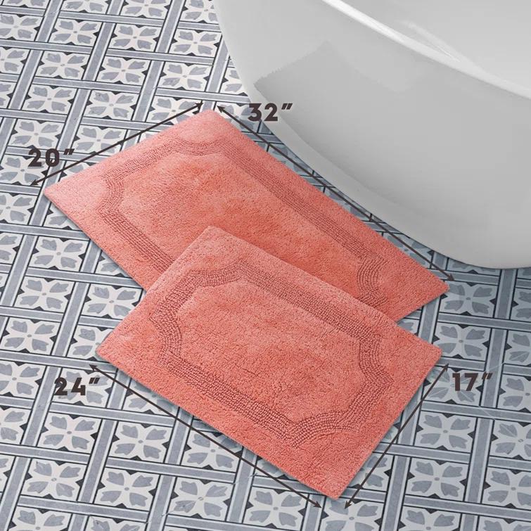 Laura Ashley Laura Ashley Reversible Cotton Bath Rug