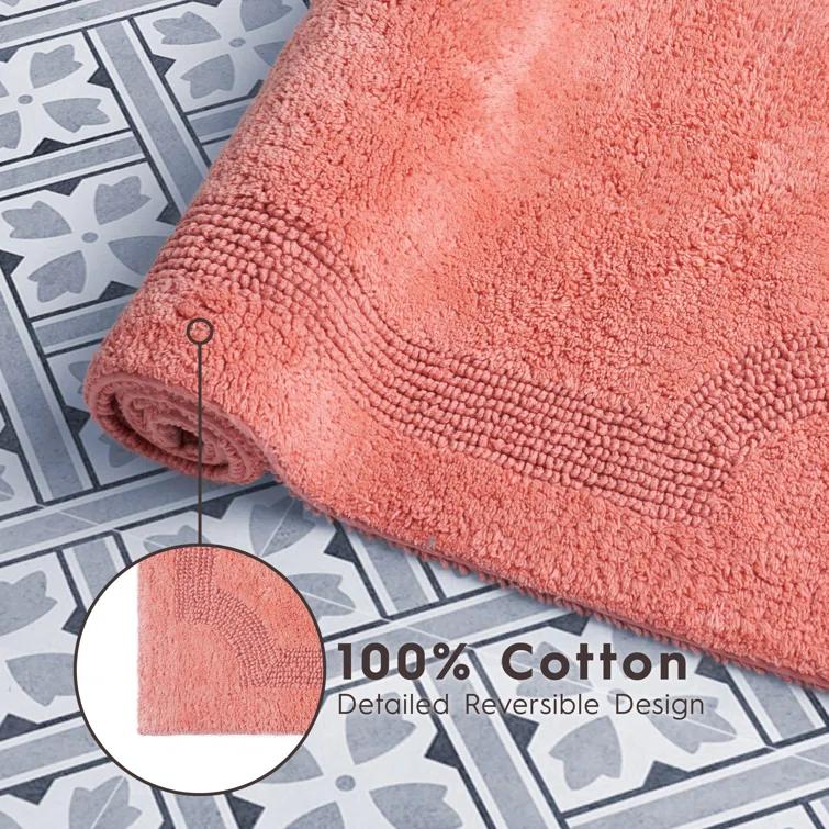 Laura Ashley Laura Ashley Reversible Cotton Bath Rug