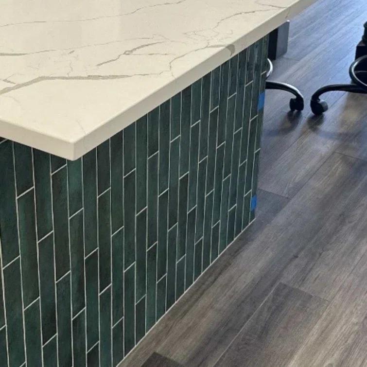 Ibiza 2" x 10" Ceramic Brick Look Subway Wall & Floor Tile