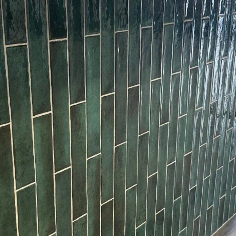 Ibiza 2" x 10" Ceramic Brick Look Subway Wall & Floor Tile
