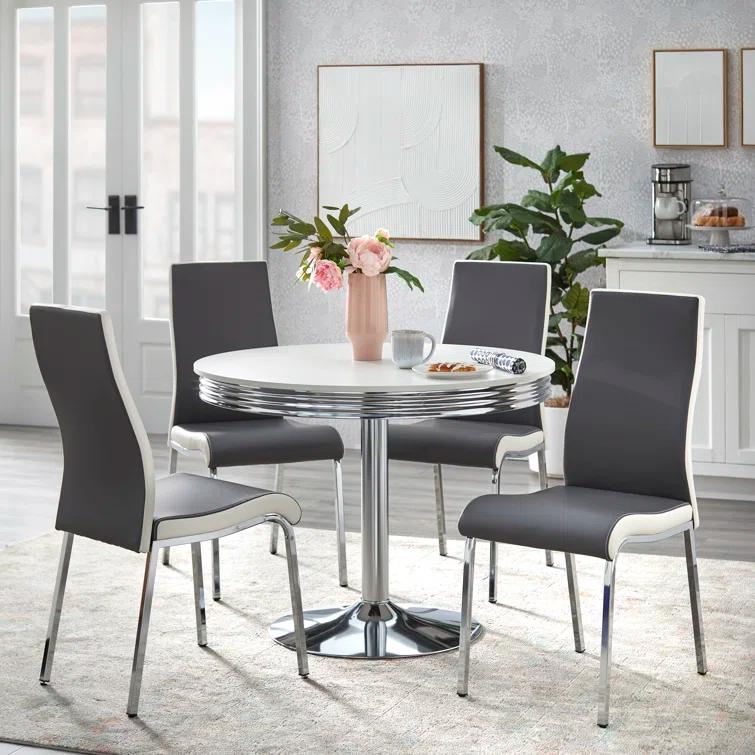 Torrance Pedestal Dining Set